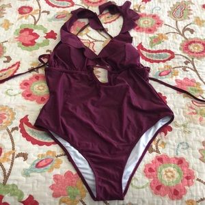 Cupshe ruffle one piece